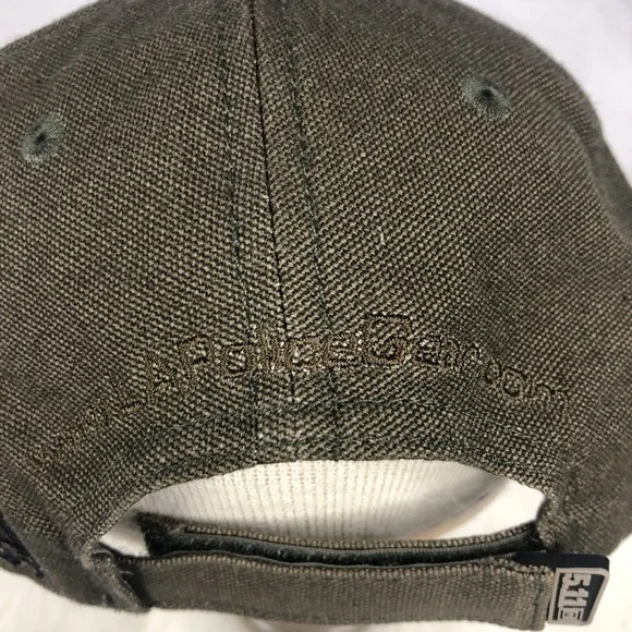 2009 511 5.11 Tactical Baseball Cap Hat Moss Green Olive Una Luce Per La Vita - Picture 5 of 11